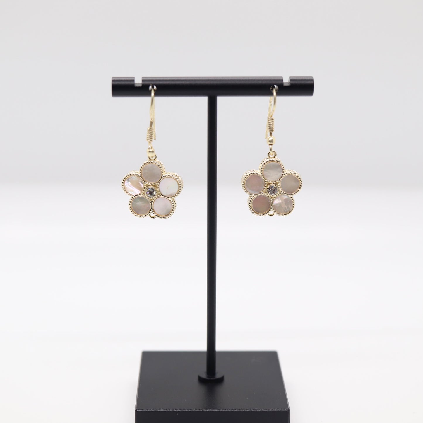 Beautiful Sterling Pearl Earrings