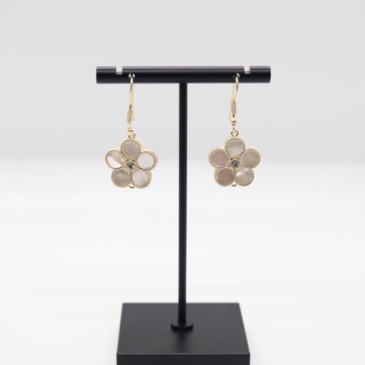 Beautiful Sterling Pearl Earrings