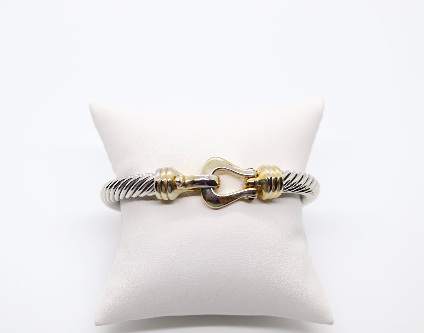 Gold Belt Buckle Rope Bracelet